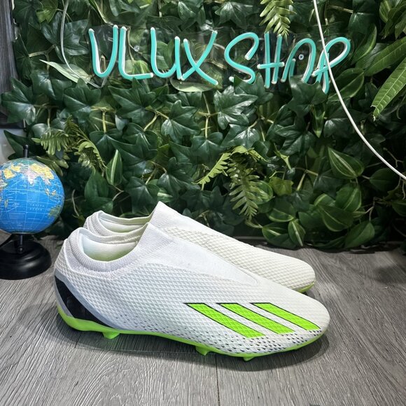 Adidas X Speedportal.3 FG LL Laceless Soccer Cleats White HP9718 Men’s Size 13 - Picture 1 of 9